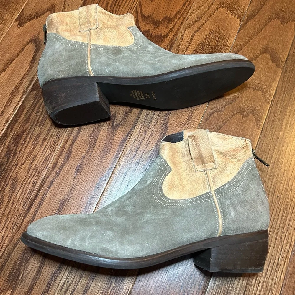 Steve Madden Midnite Western Ankle Boots Cowboy Boots Size 10 - Picture 1 of 9
